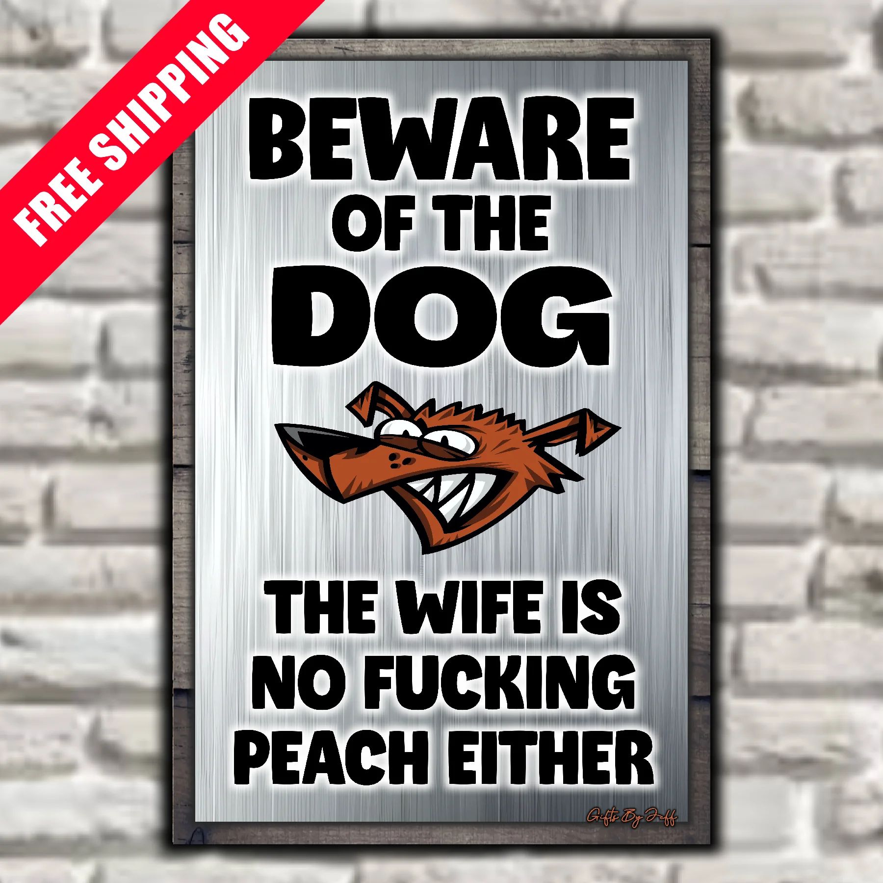 Beware Of The Dog ~ Wife Is No Fucking Peach Either 4