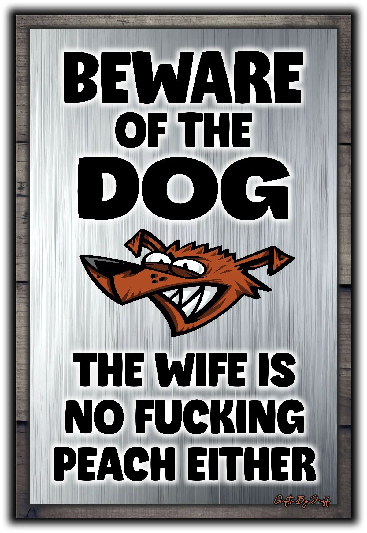 Beware Of The Dog ~ Wife Is No Fucking Peach Either 9