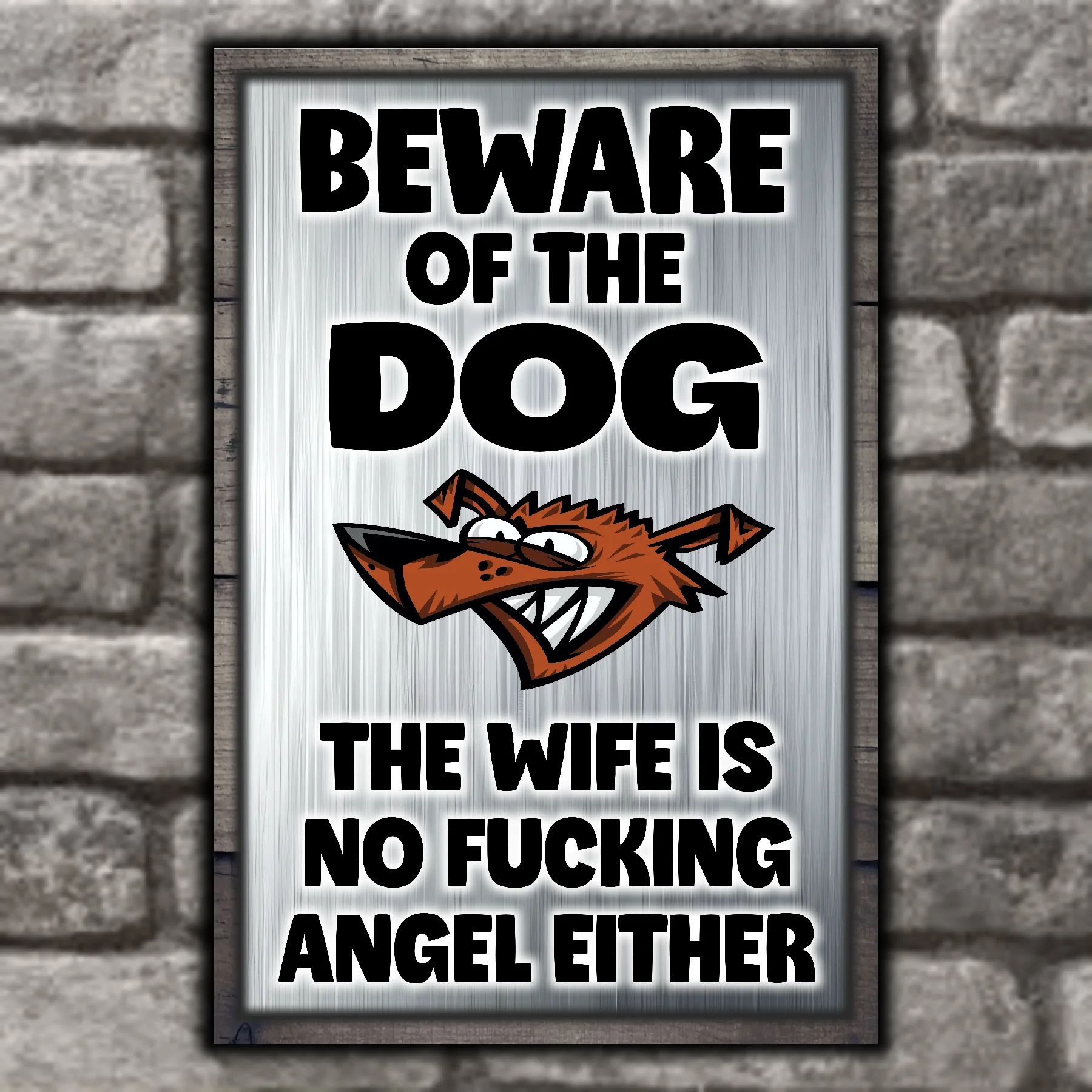 Beware Of The Dog ~ Wife Is No Fucking Angel Either 7