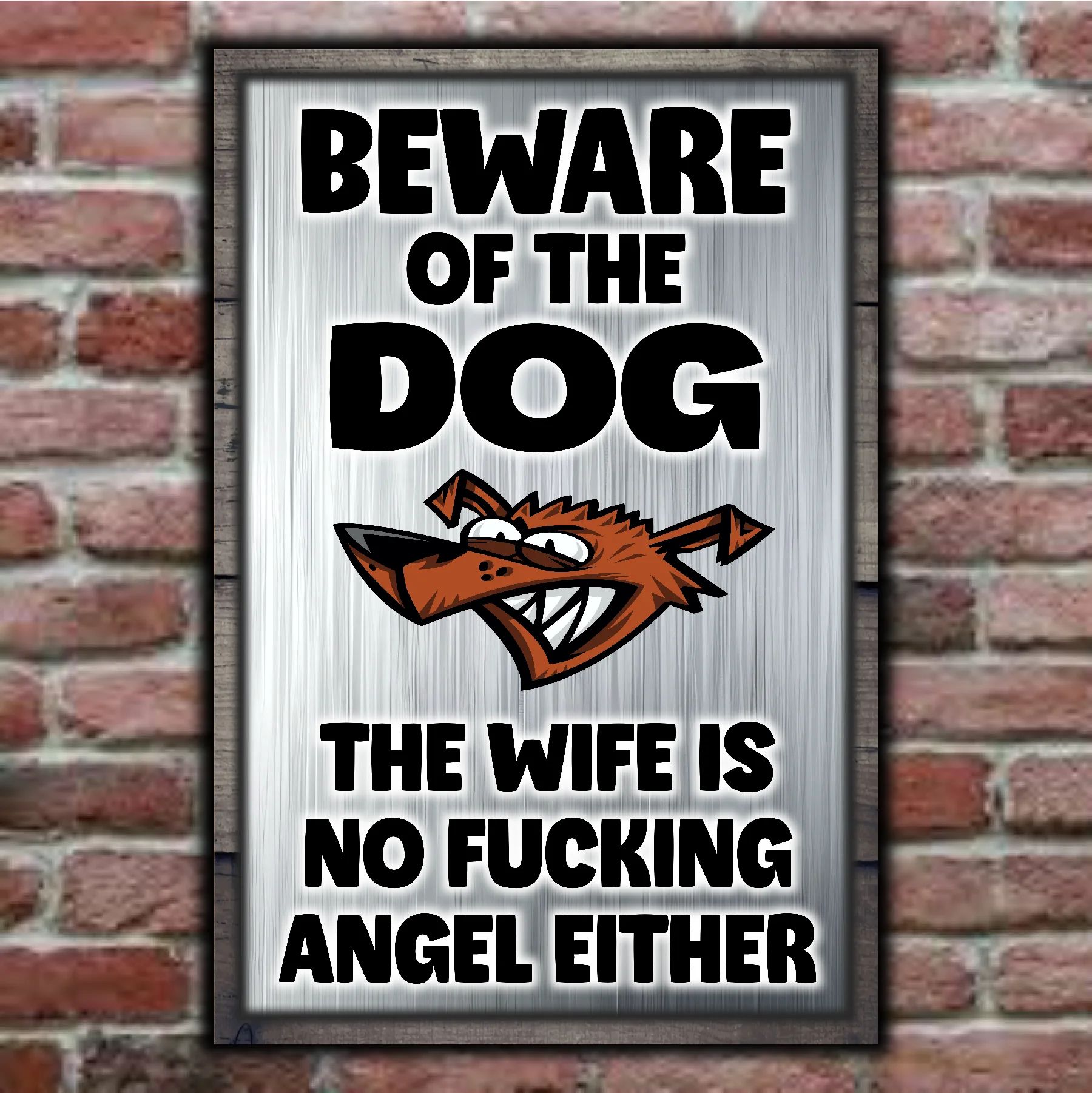 Beware Of The Dog ~ Wife Is No Fucking Angel Either 9