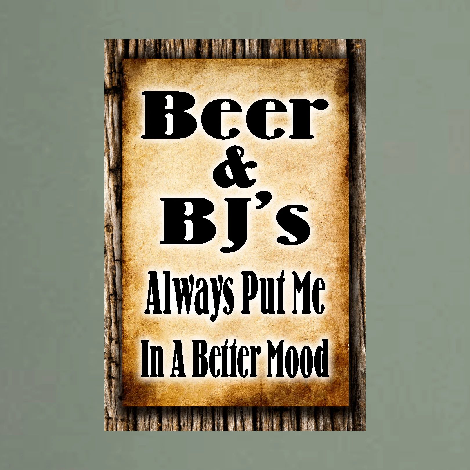 BEER & BJ's. Better Mood