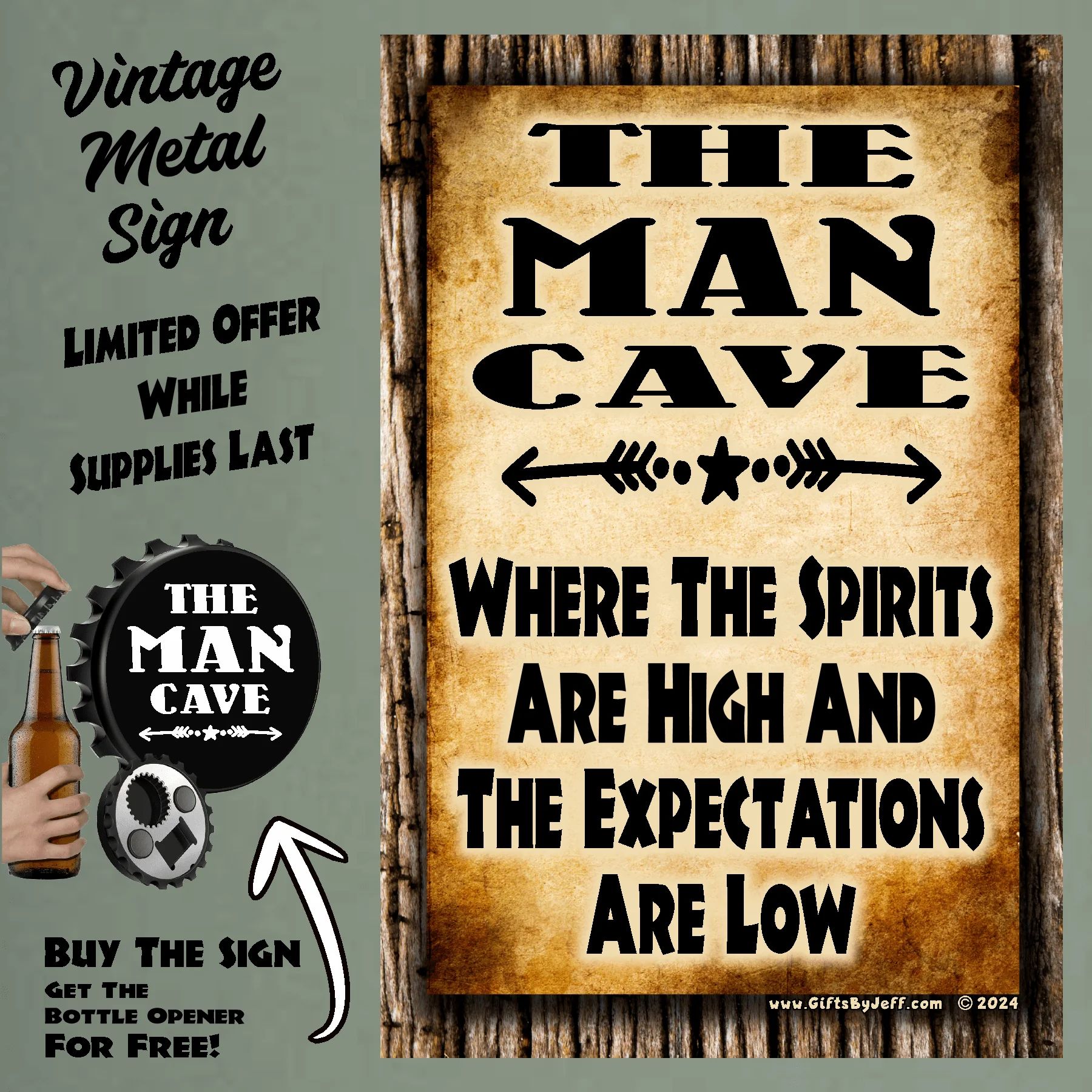 Man Cave, Where The Spirits Are High FBO