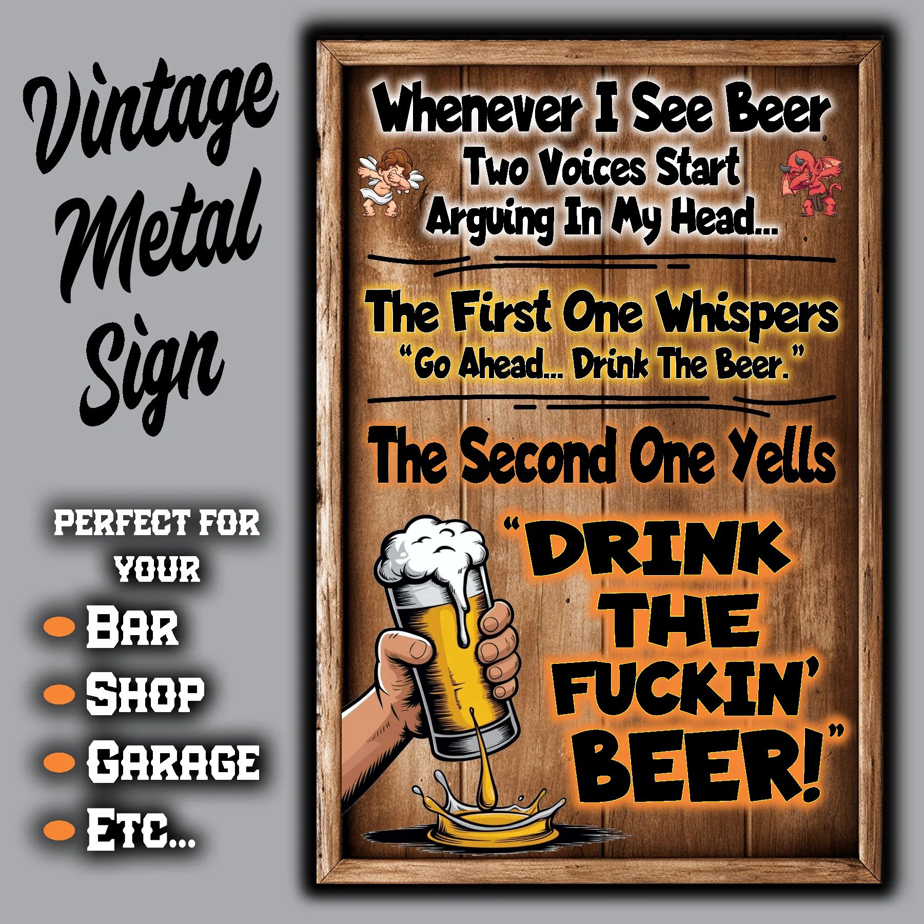 Whenever I See Beer, Two Voices Start Arguing In My Head... 4