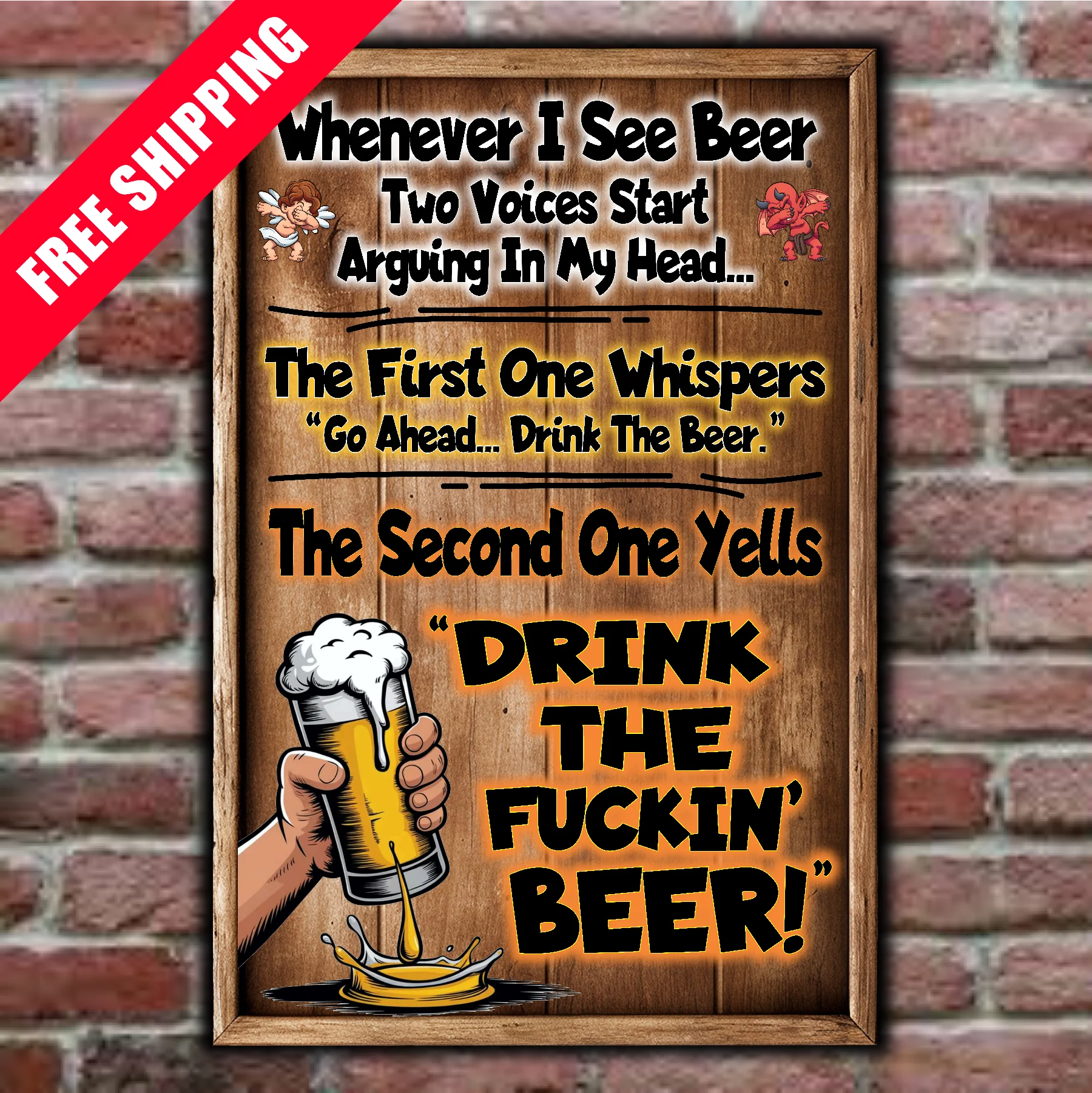 Whenever I See Beer, Two Voices Start Arguing In My Head... 7