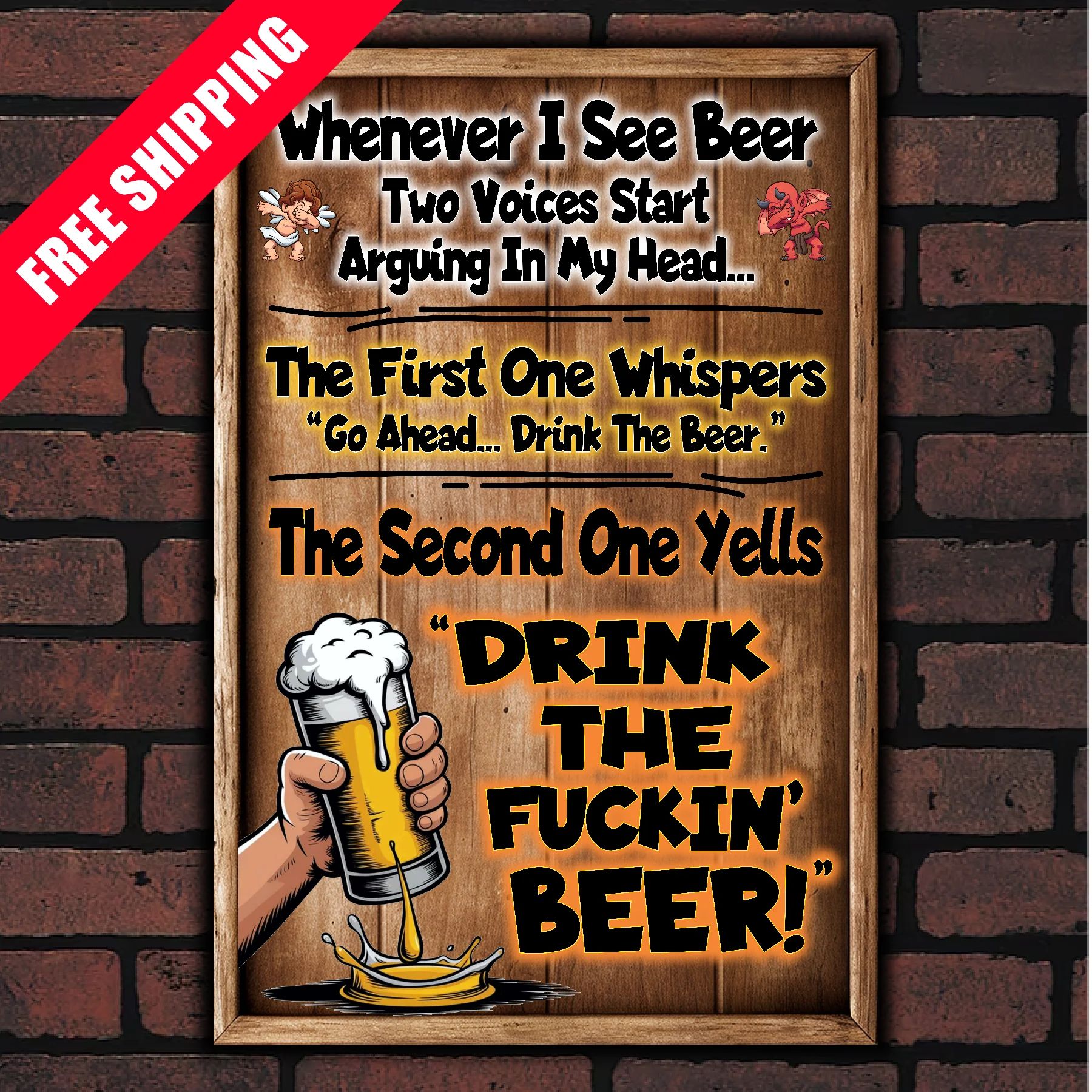 Whenever I See Beer, Two Voices Start Arguing In My Head... 8