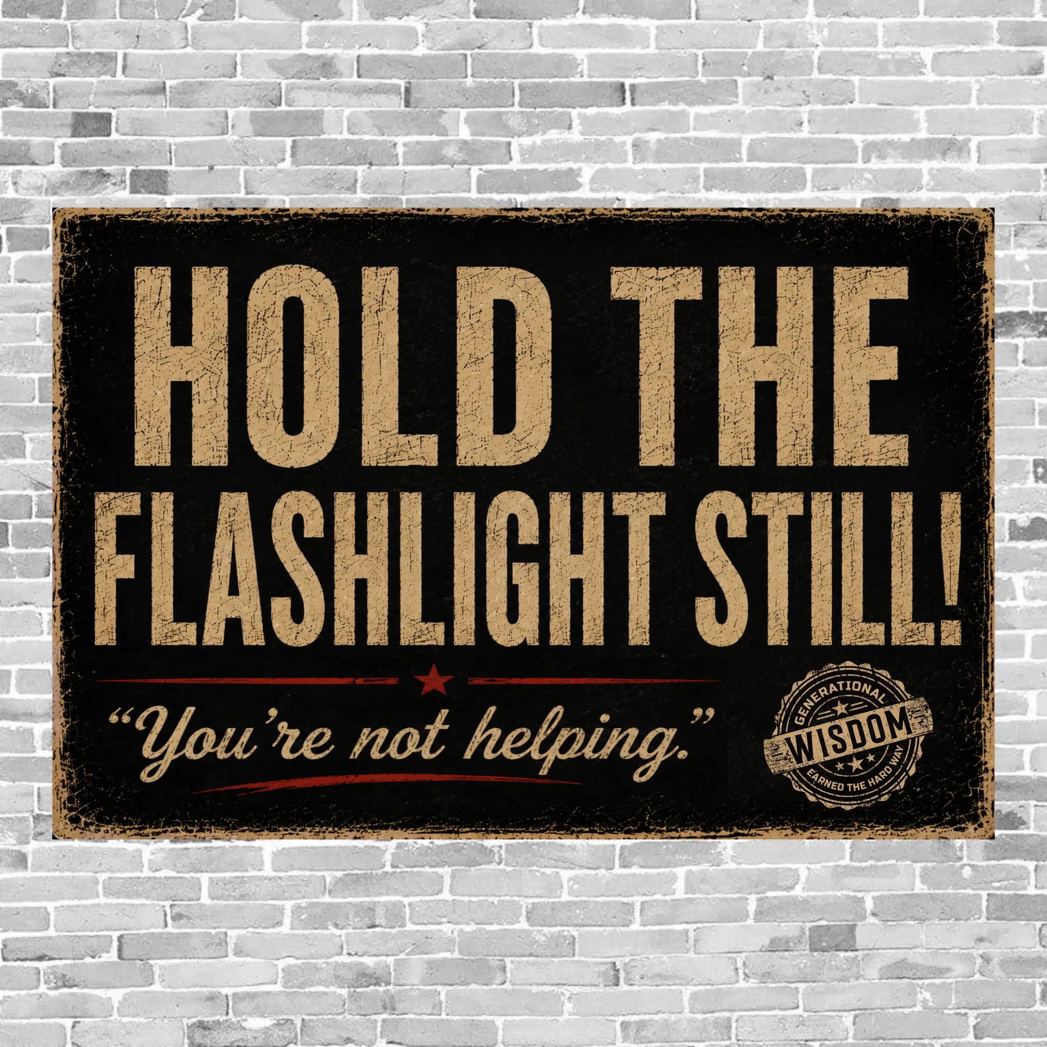 Hold The Flashlight Still! 5