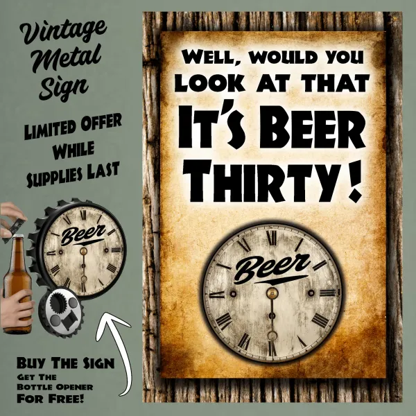Look At That, It's BEER THIRTY FBO