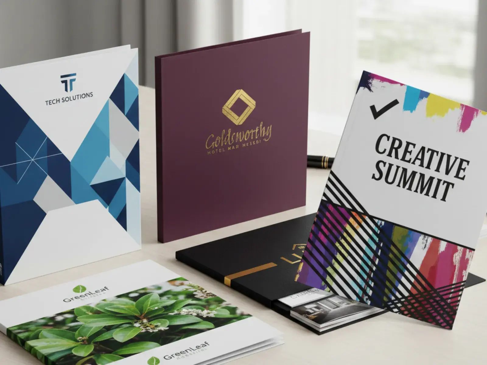 Custom Presentation Folders & Proposal Kits 2