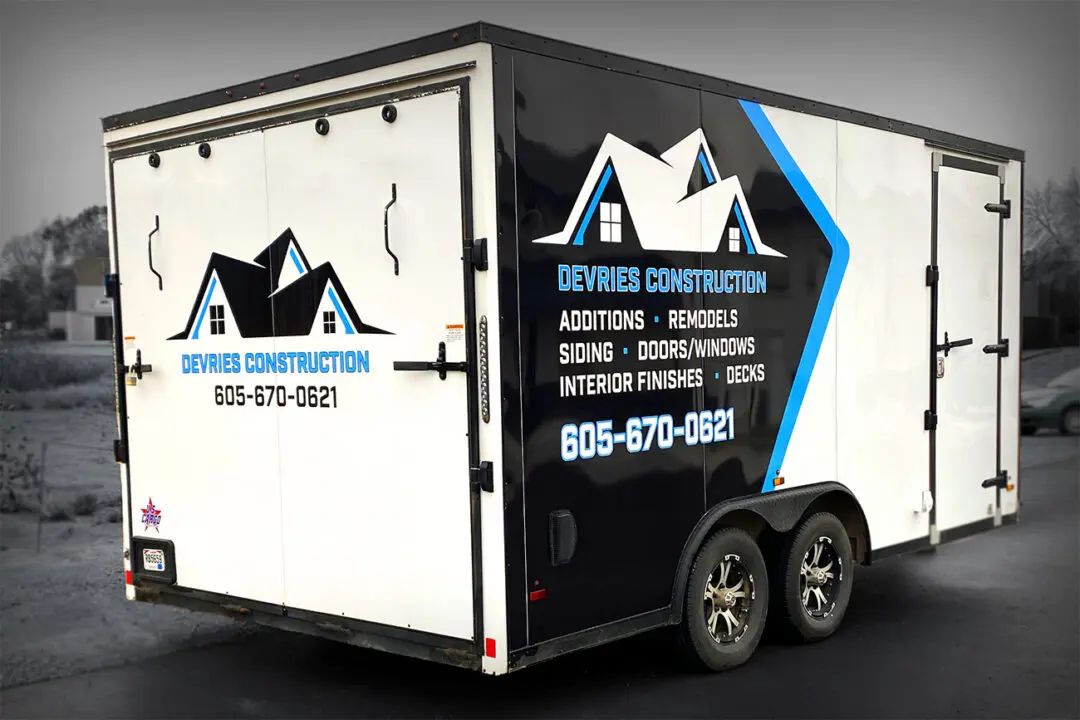 Enclosed Trailer Graphics & Full Canvas Wraps 5