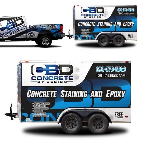 Enclosed Trailer Graphics & Full Canvas Wraps 6