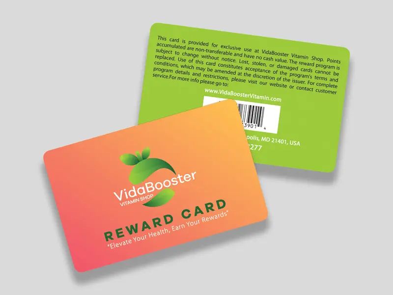 Retail Loyalty Cards & Custom Gift Card Printing