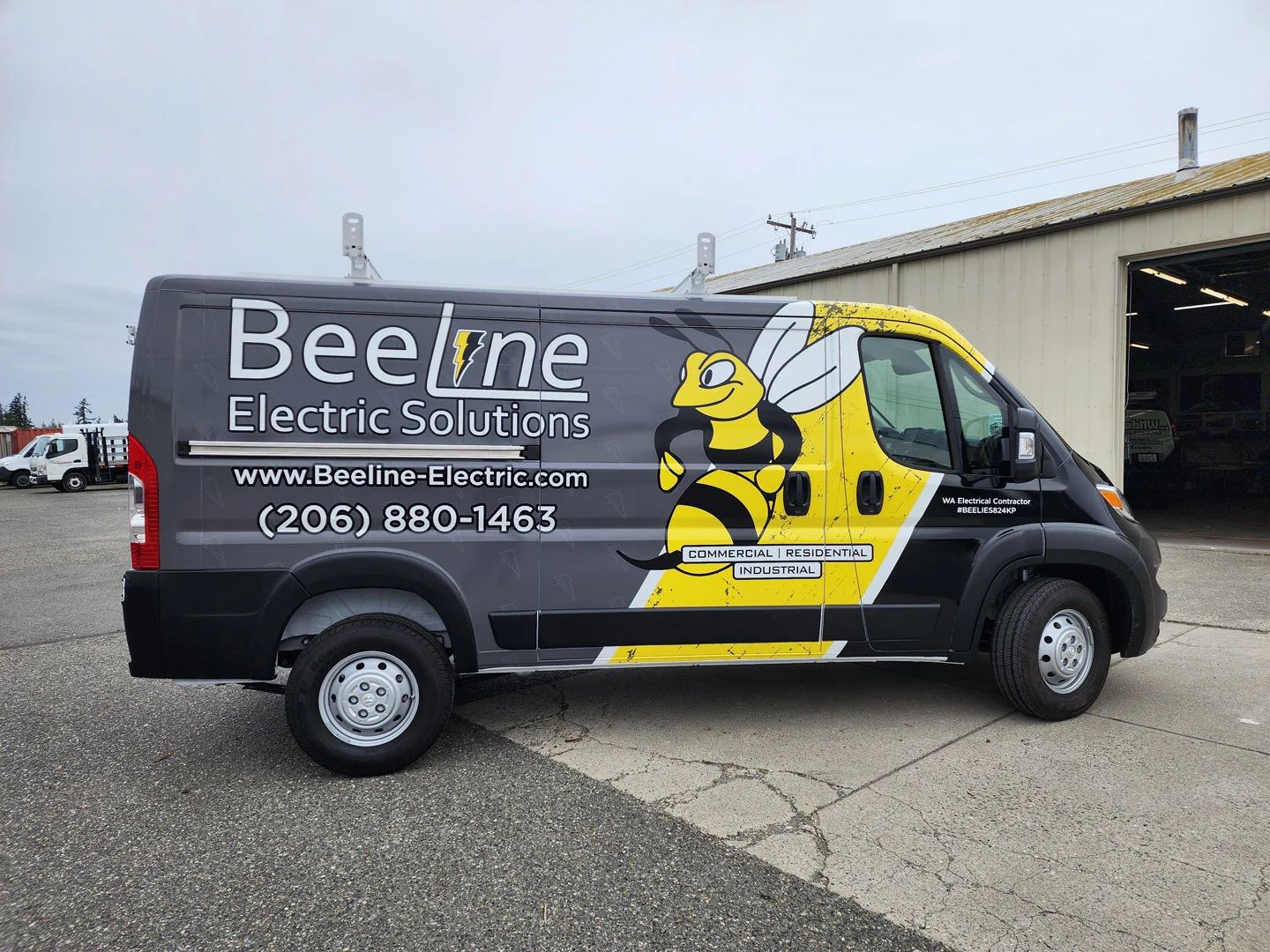 Electrical Contractor Vehicle Graphics 3