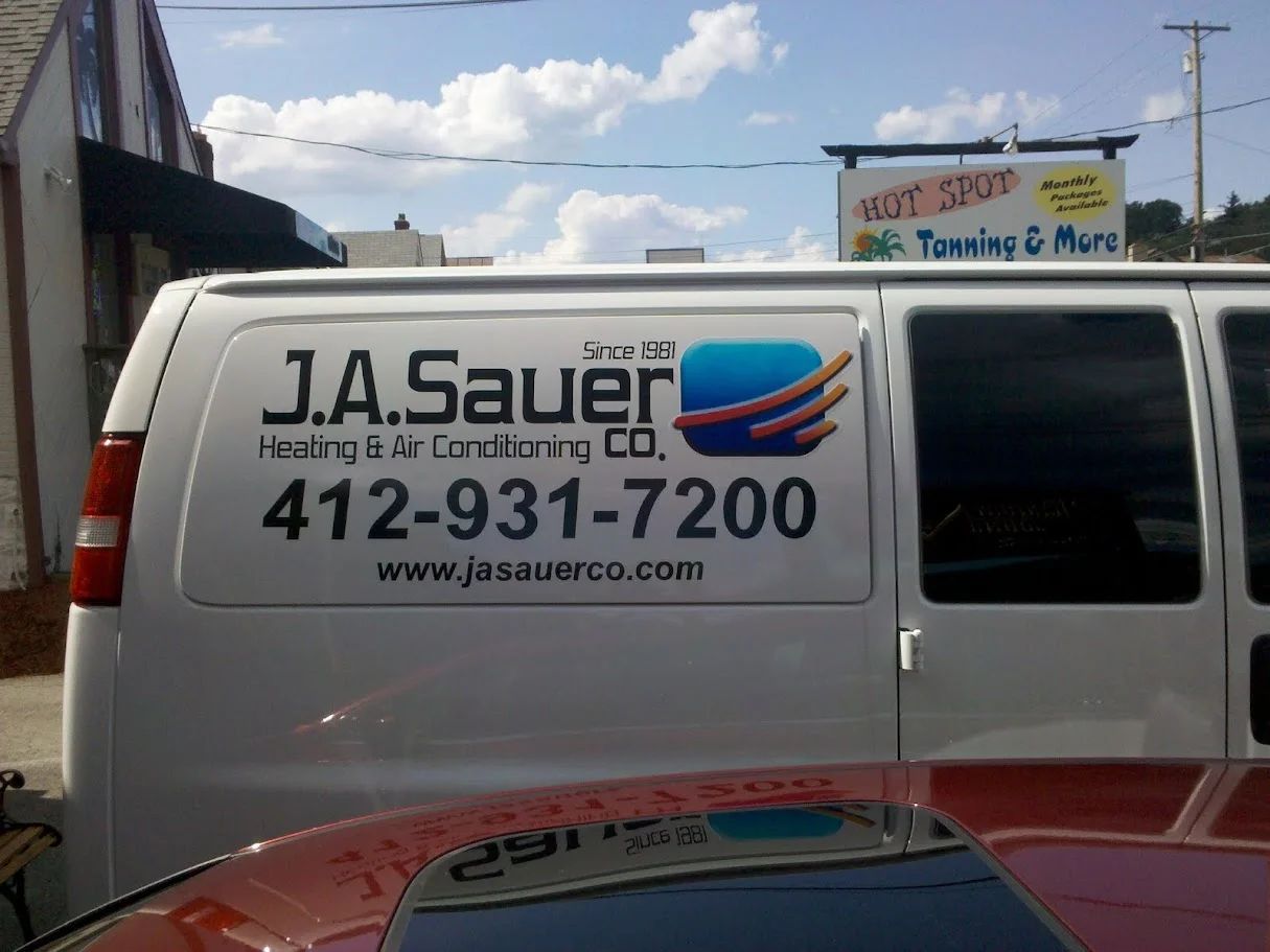 Heating & AC Service Truck Graphics 3