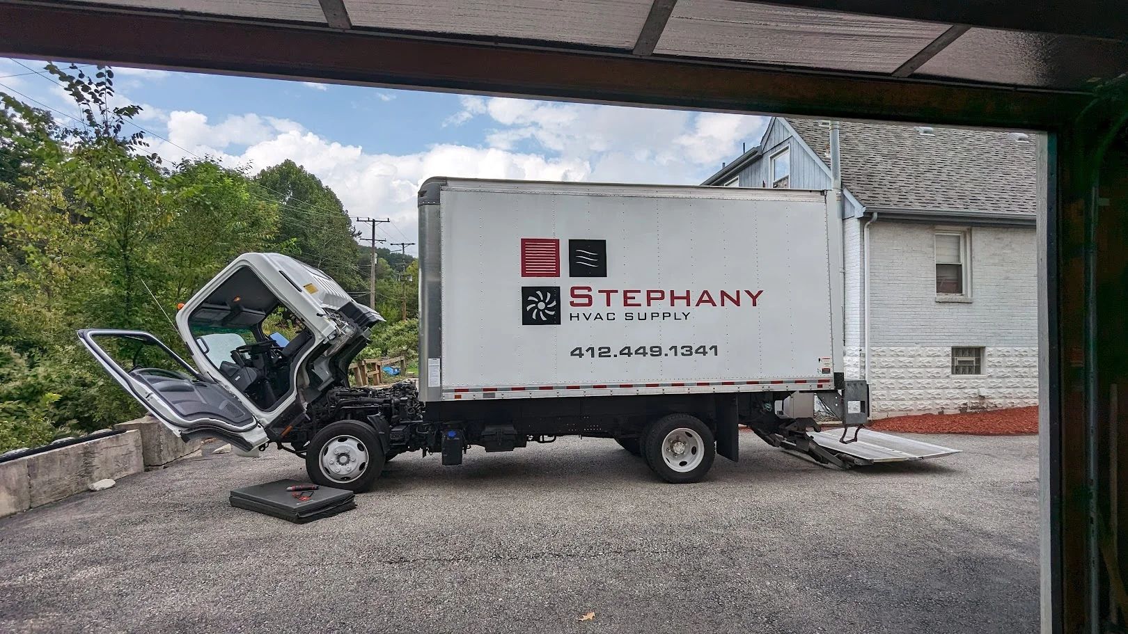 Heating & AC Service Truck Graphics 4
