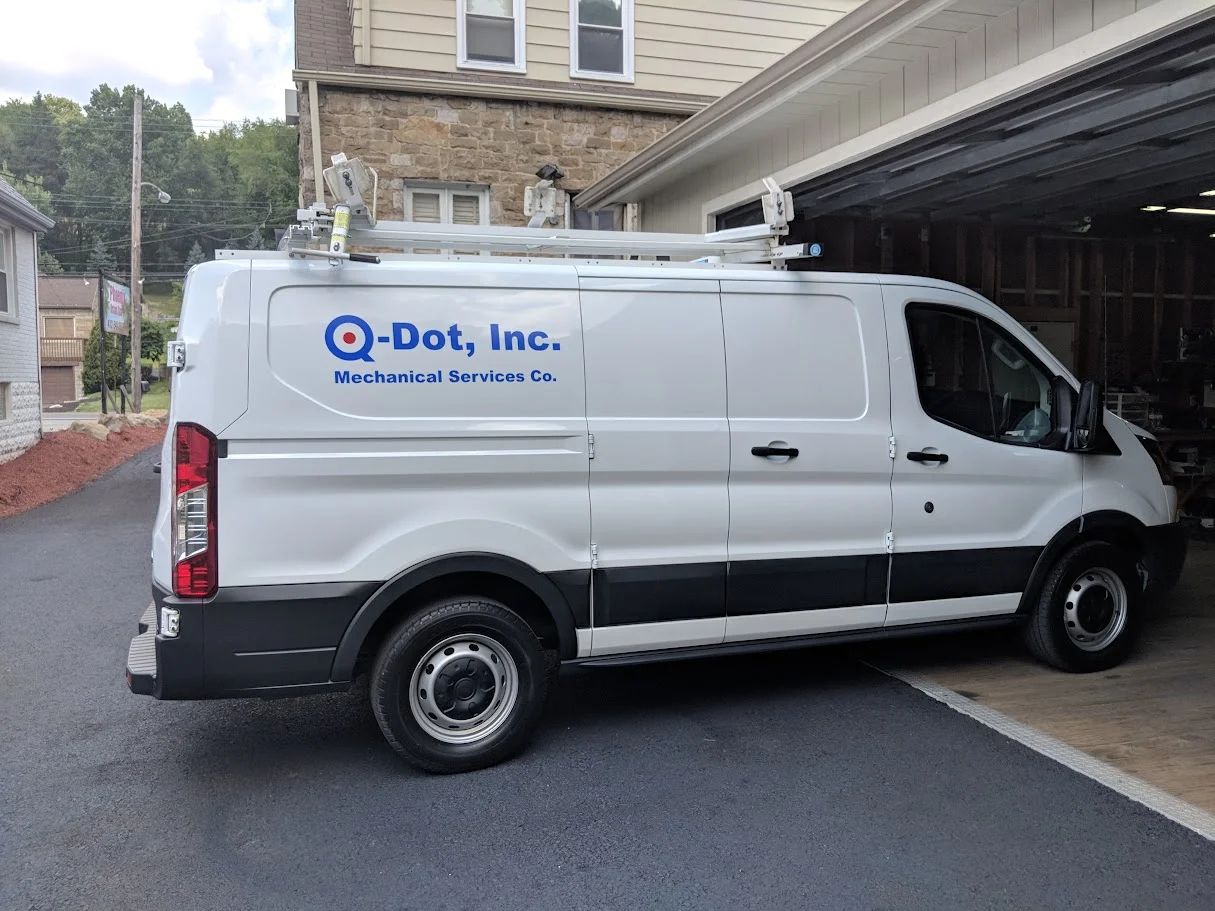 Mechanical & HVAC Service Van Lettering 4