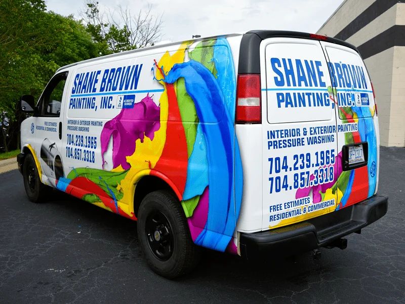 Painting Contractor Vehicle Wraps 6