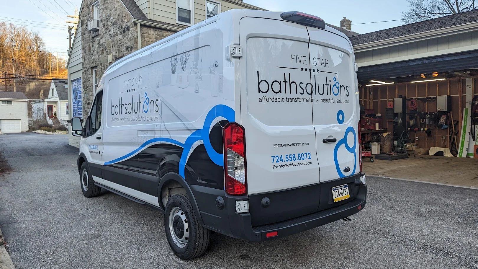 Plumbing & Pipefitting Service Vehicle Graphics 3