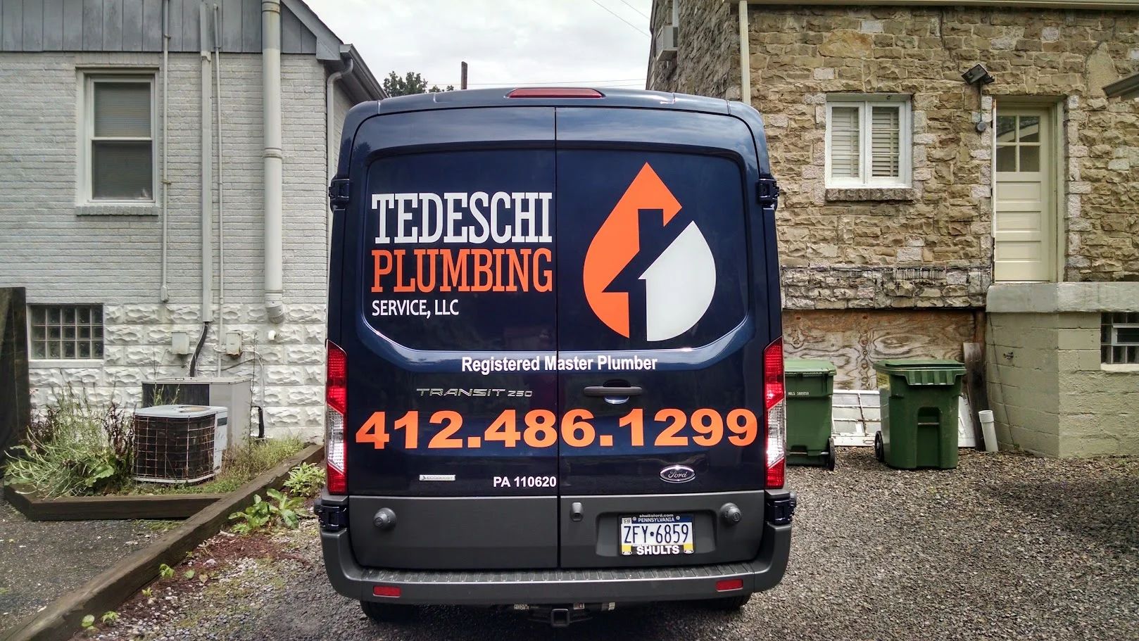 Plumbing Vehicle Lettering & Wraps 4