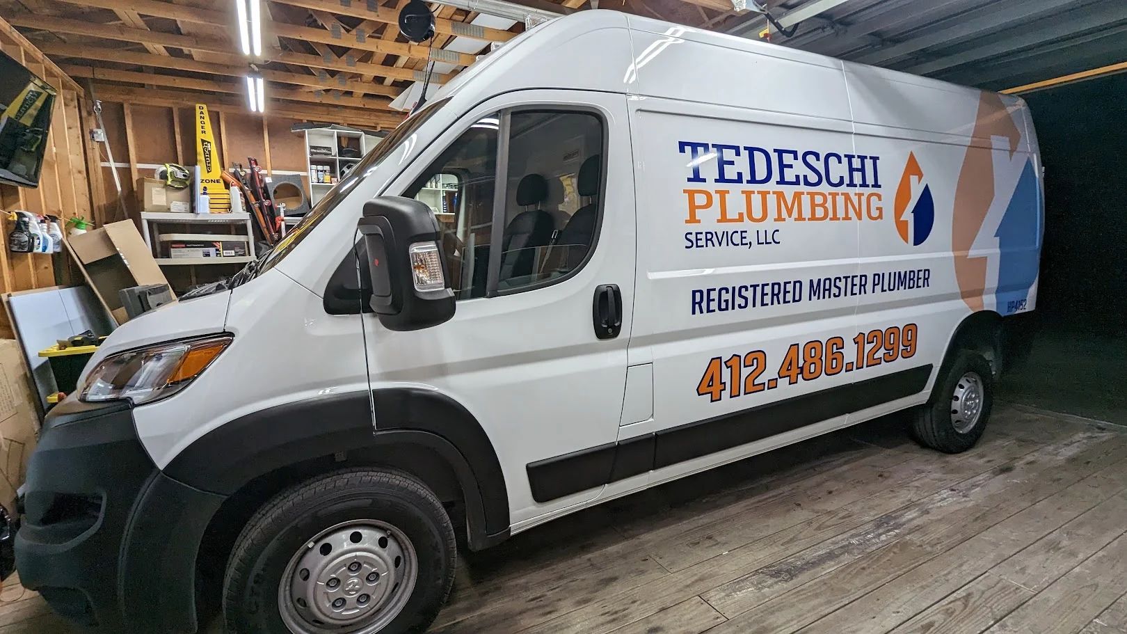 Plumbing Vehicle Lettering & Wraps 2