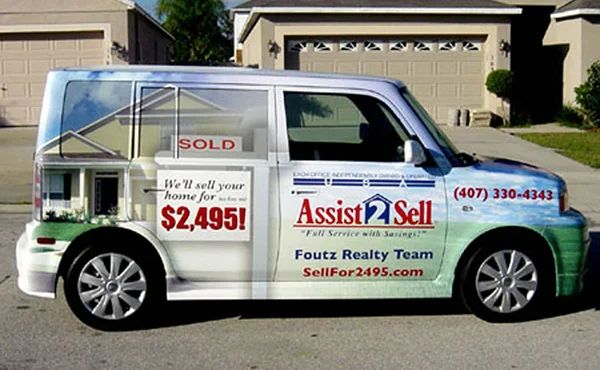Real Estate Agent Vehicle Branding 2