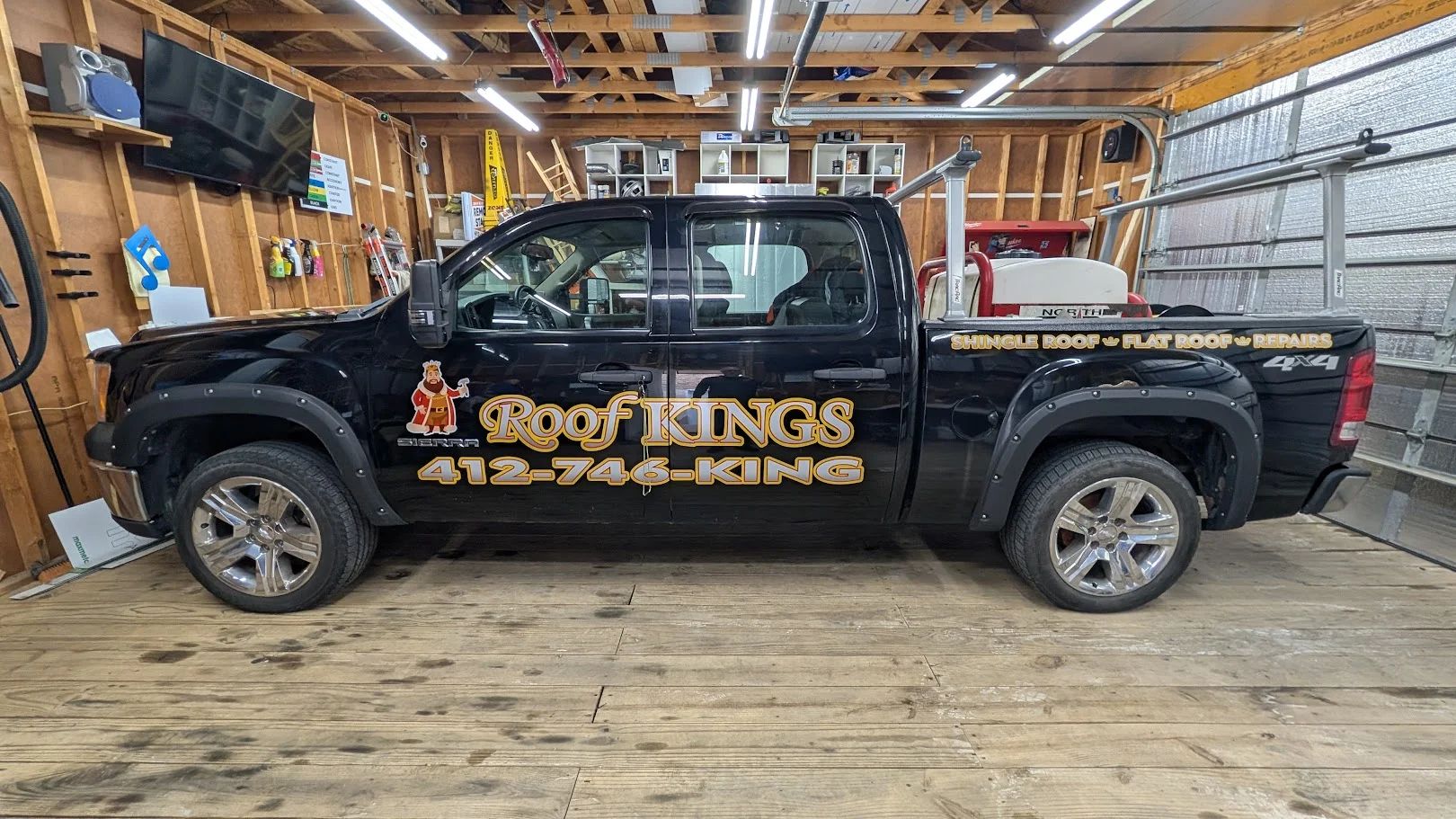 Roofing Contractor Vehicle Graphics 5