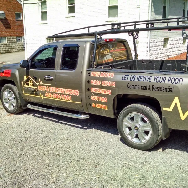 Roofing Contractor Vehicle Graphics
