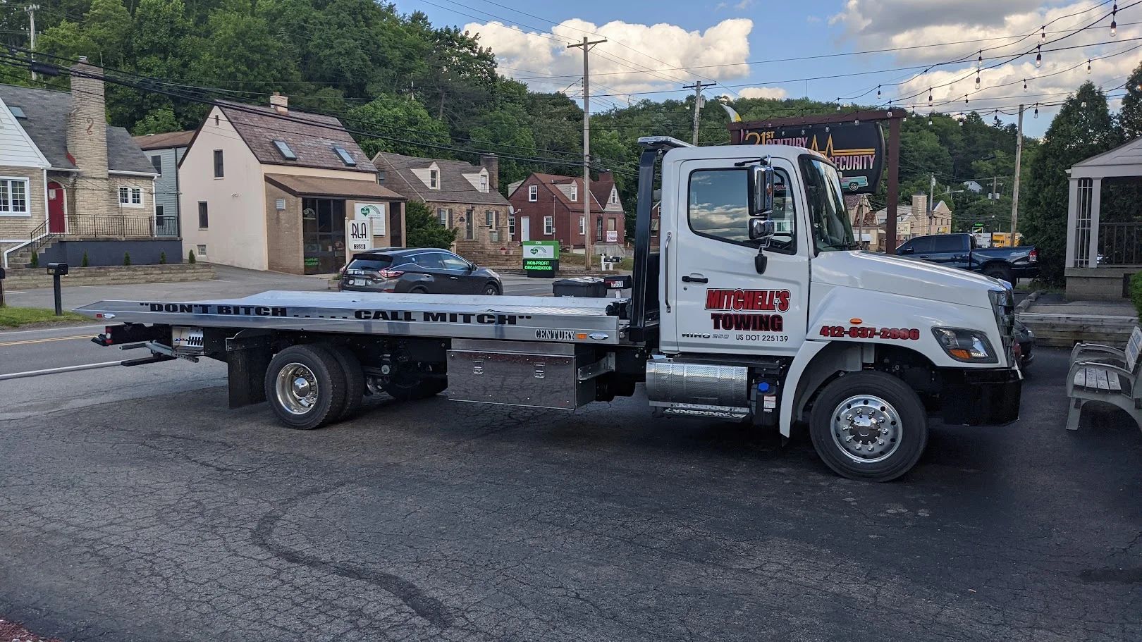 Tow Truck Lettering & Safety Graphics 9
