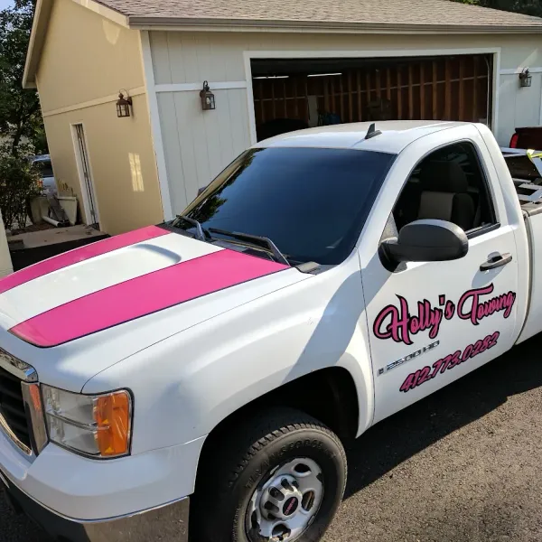Tow Truck Lettering & Safety Graphics