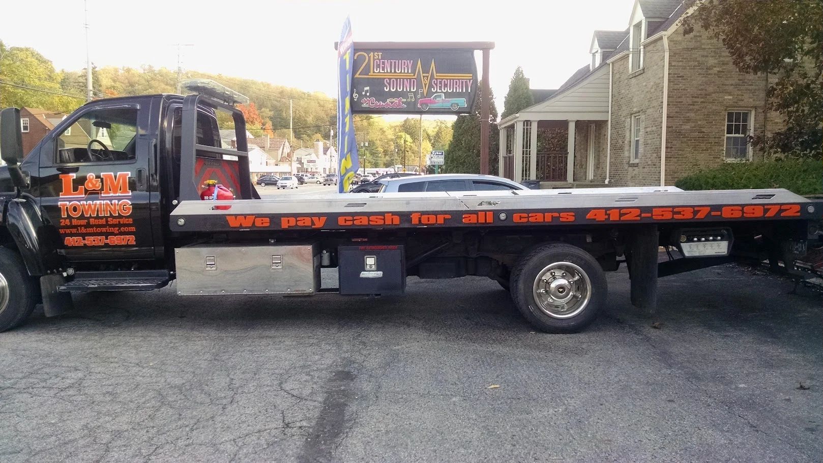 Tow Truck Lettering & Safety Graphics 8