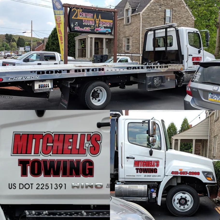 Tow Truck Lettering & Safety Graphics 6