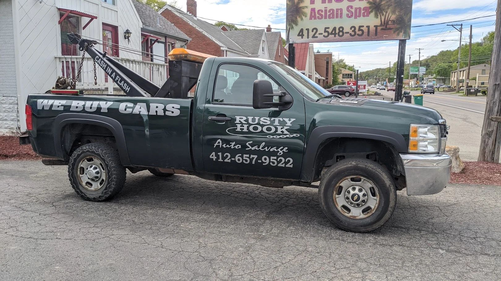 Tow Truck Lettering & Safety Graphics 7