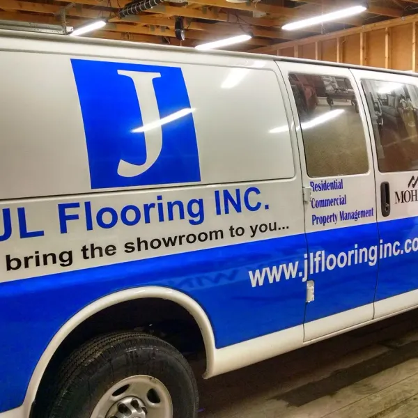 Wood Floor Refinisher Vehicle Branding