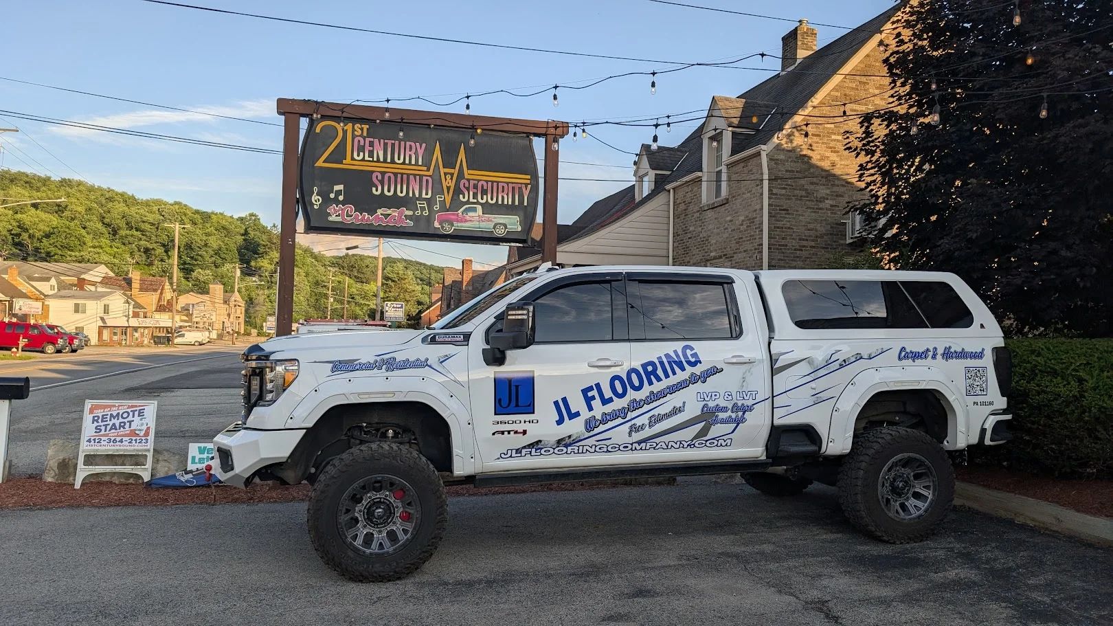 Wood Floor Refinisher Vehicle Branding 2