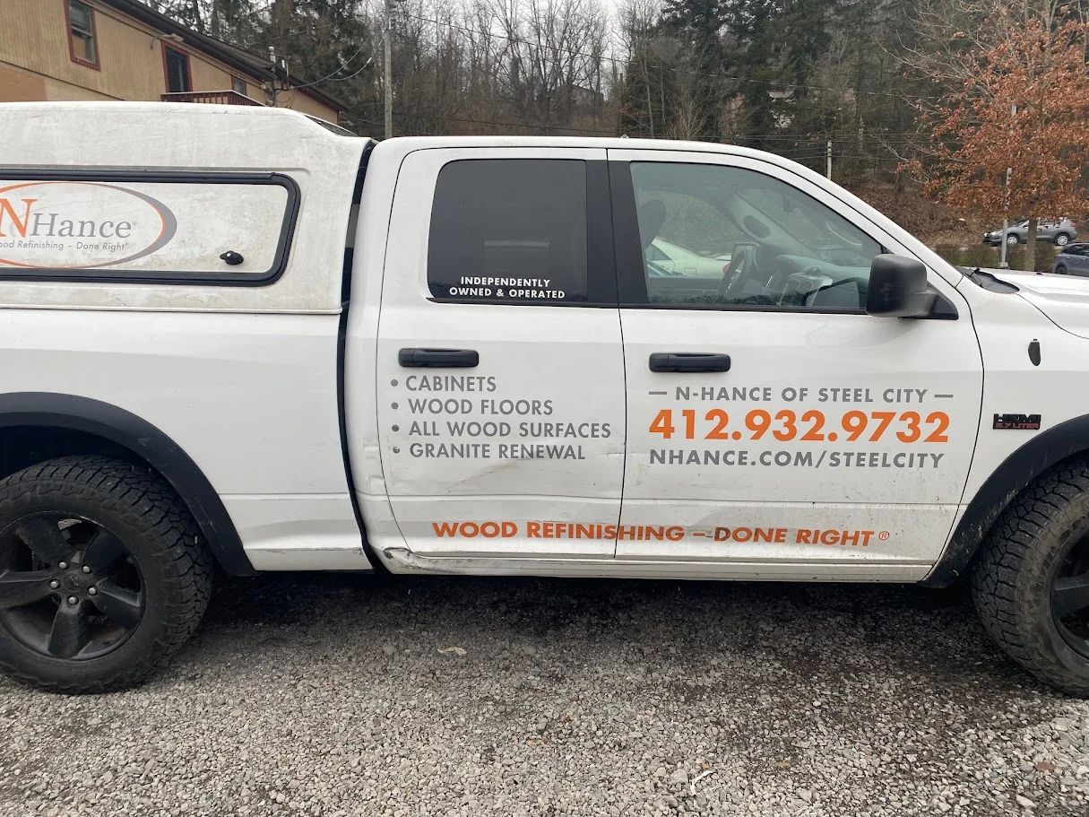 Wood Floor Refinisher Vehicle Branding 7